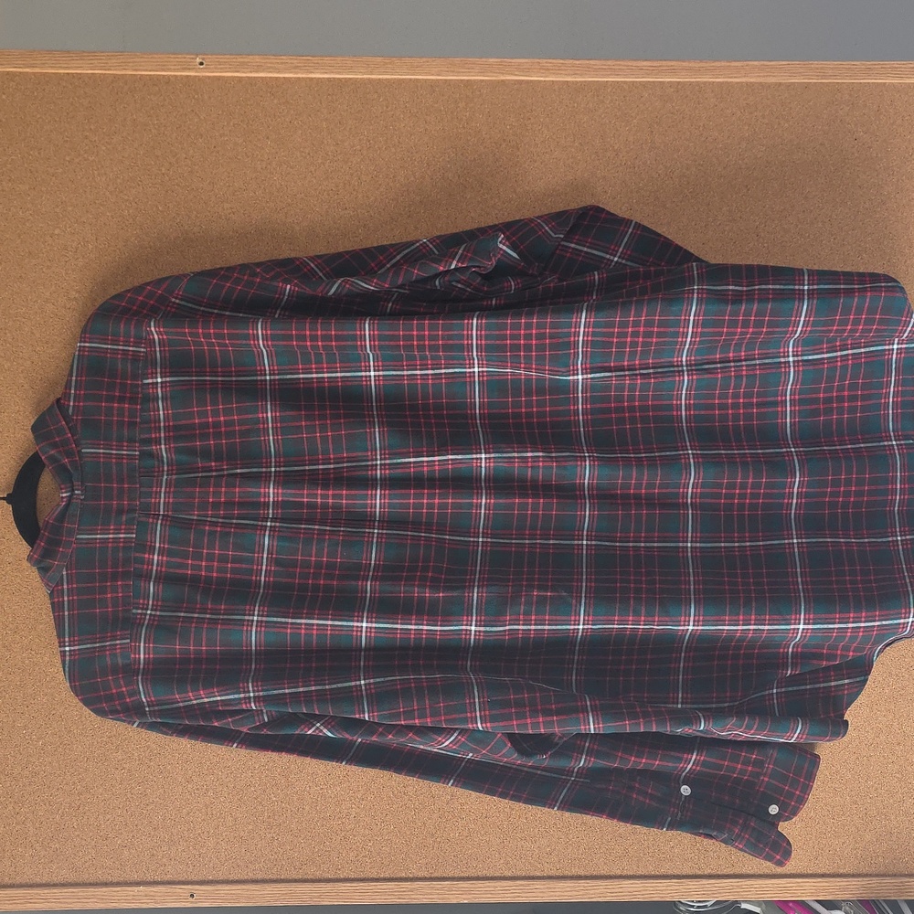 Ralph Lauren Y2K Blake Plaid Long Sleeve Preppy Button Down Shirt Sz 2X - Picture 5 of 8